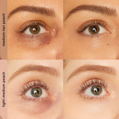 10 seconds, to make what's happening now seem clearer  colored clay CC undereye corrector
