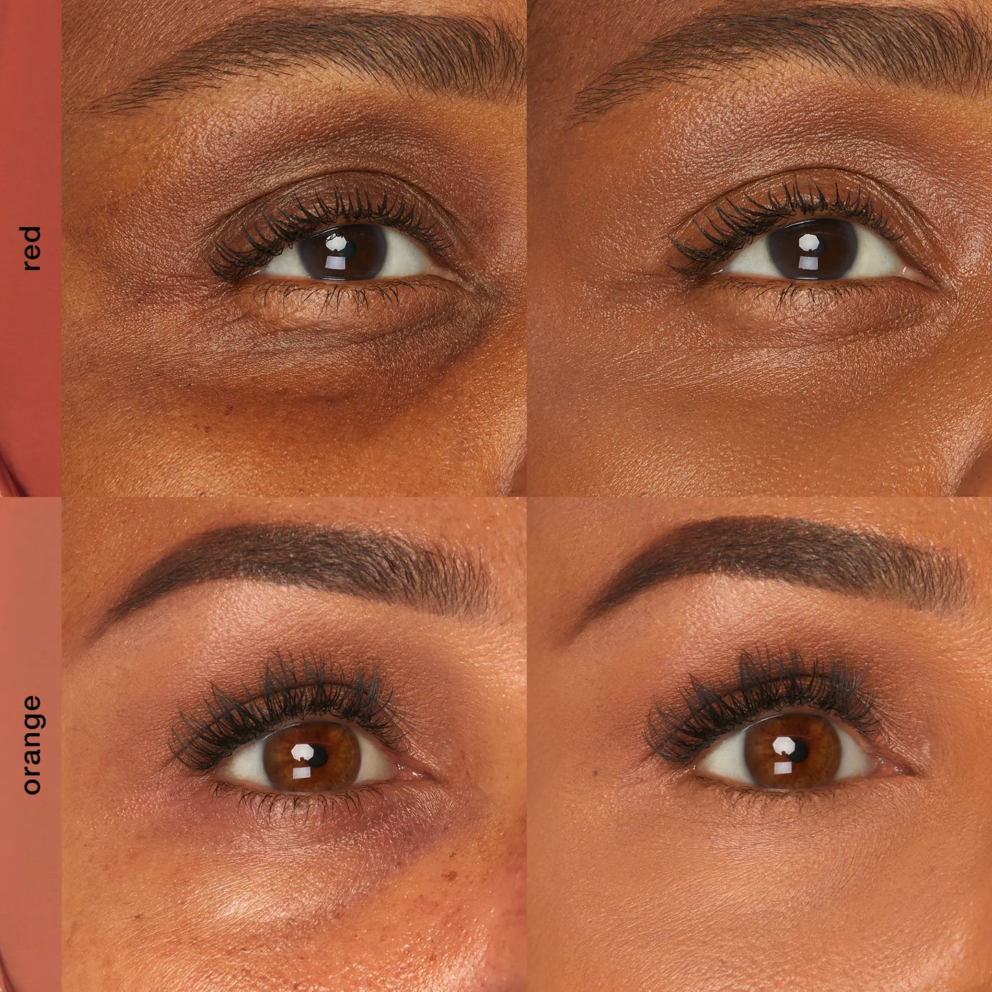 10 seconds, to make what's happening now seem clearer  colored clay CC undereye corrector